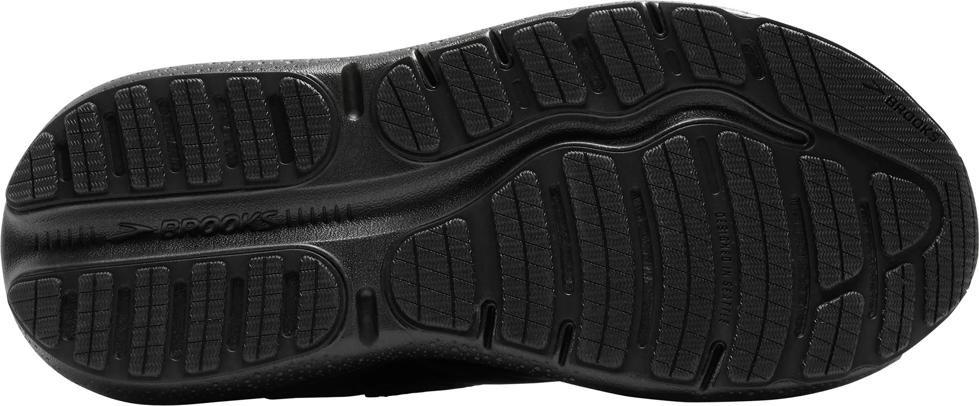 Schuhe Brooks Brooks Ghost Max L Herren Gehschuhe - Schwarz