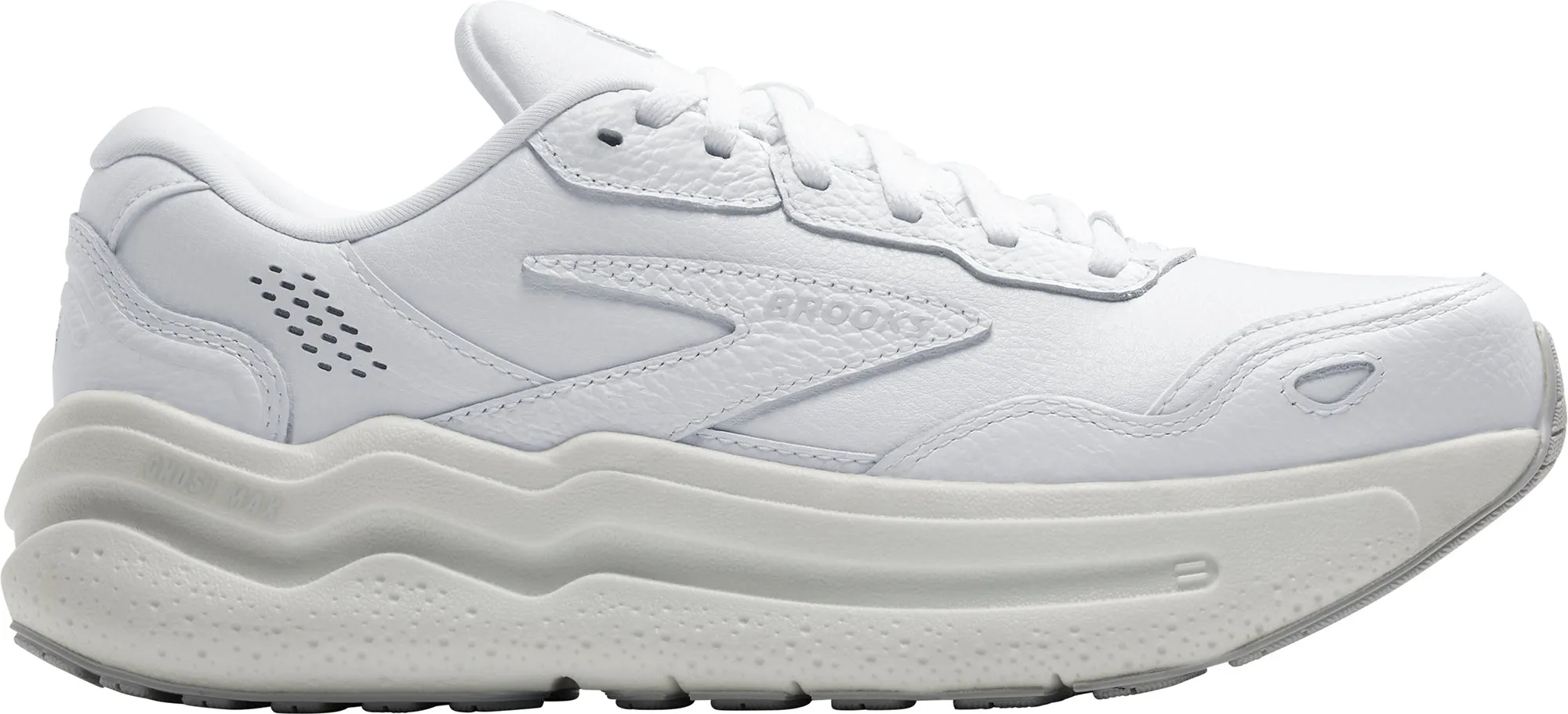 Schuhe Brooks Brooks Ghost Max L Herren Gehschuhe - Weiß