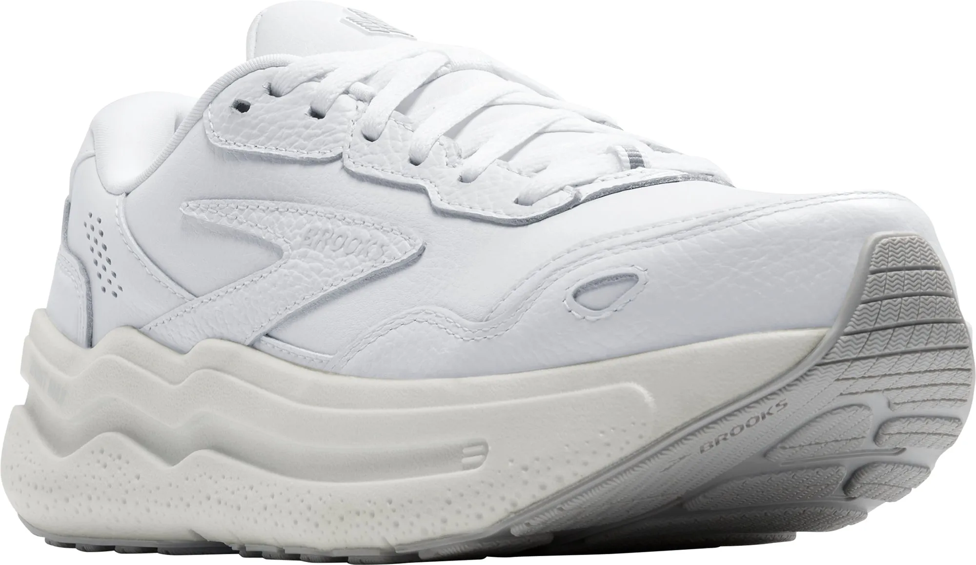 Schuhe Brooks Brooks Ghost Max L Herren Gehschuhe - Weiß