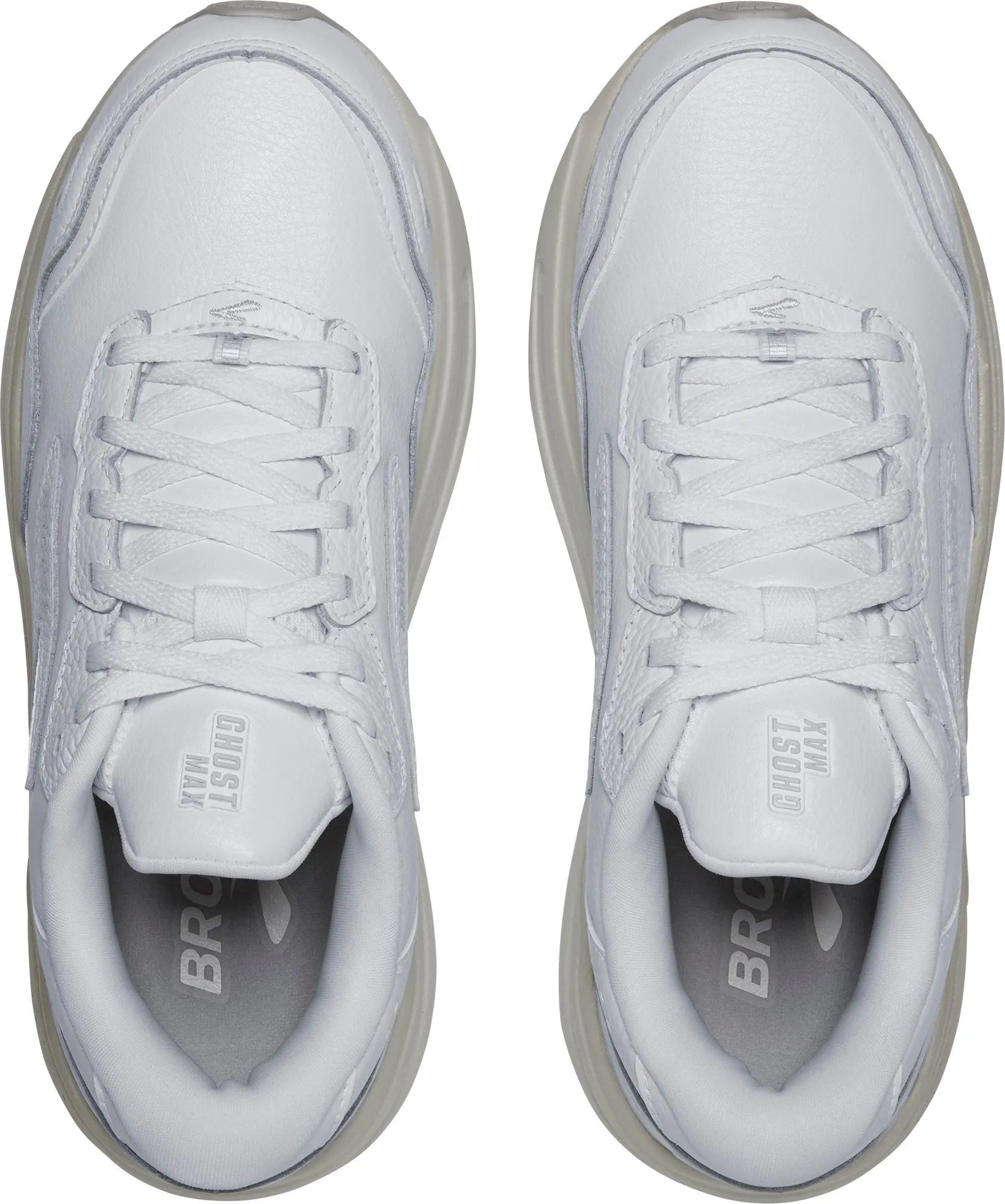 Schuhe Brooks Brooks Ghost Max L Herren Gehschuhe - Weiß