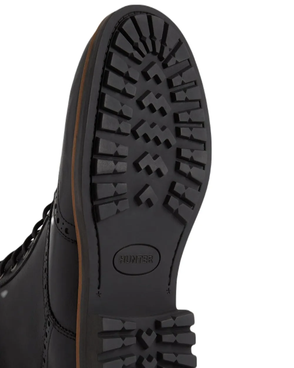 Schuhe Hunter Gummistiefel Hunter Herren Cawdor Brogue Knöchelstiefel