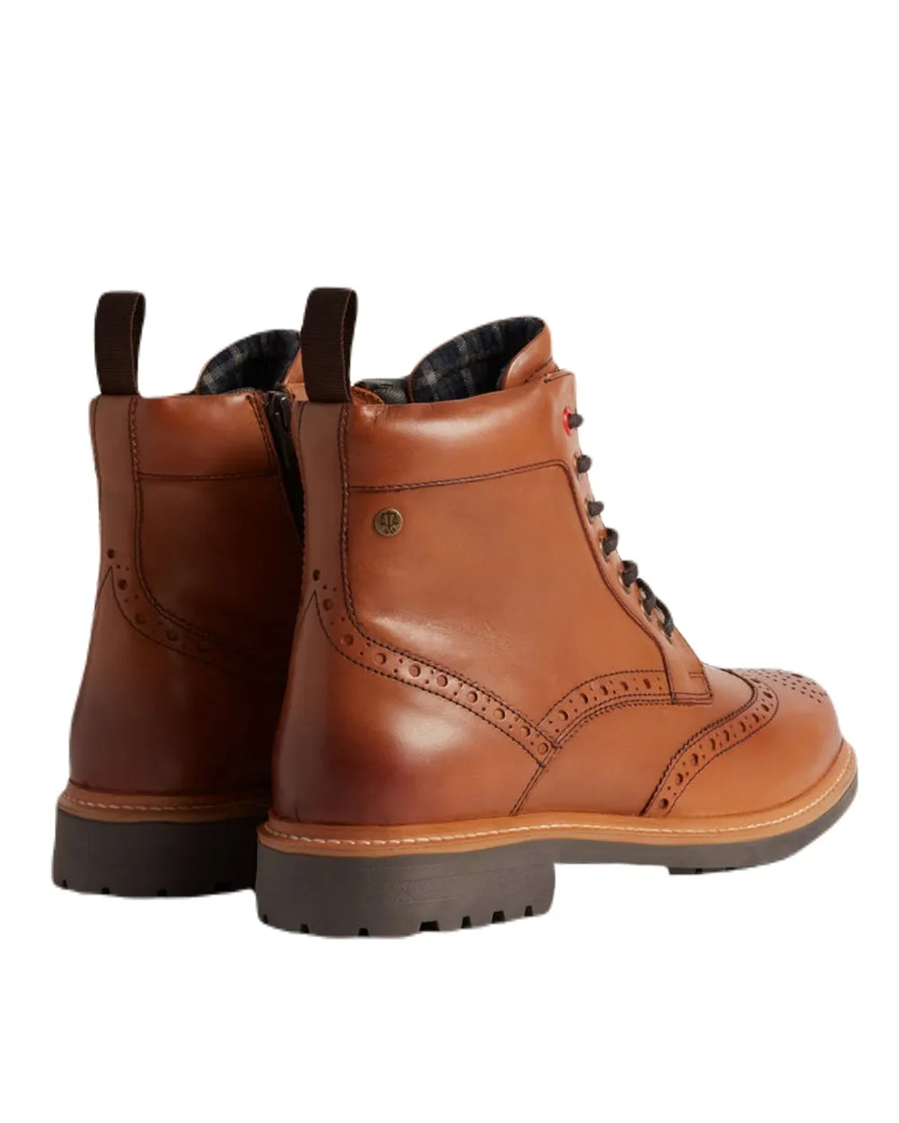 Schuhe Hunter Gummistiefel Hunter Herren Cawdor Brogue Knöchelstiefel