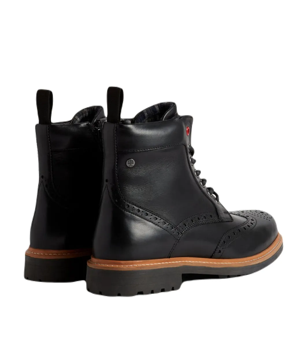 Schuhe Hunter Gummistiefel Hunter Herren Cawdor Brogue Knöchelstiefel