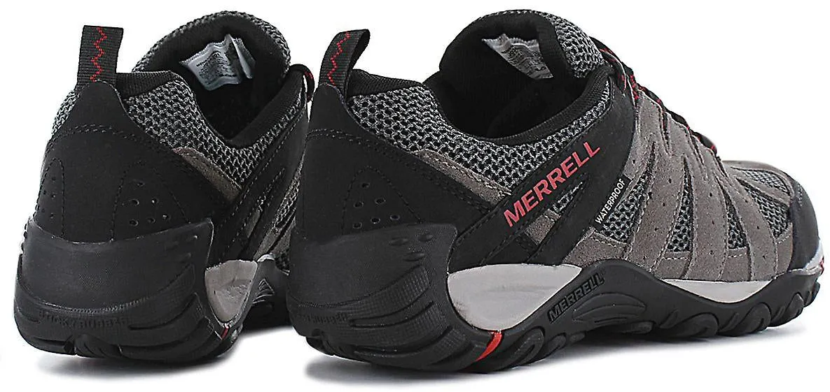 Schuhe Merrell Merrell Accentor 2 Vent Wasserdichte Herren Wanderschuhe - Grau