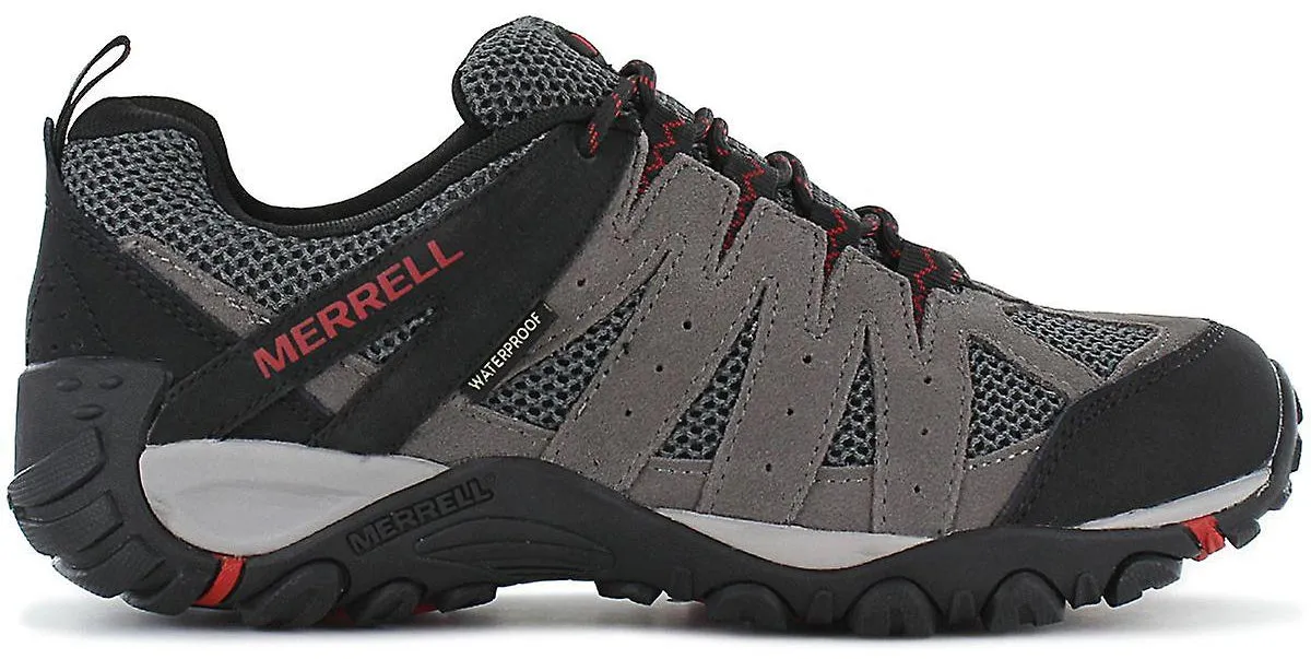 Schuhe Merrell Merrell Accentor 2 Vent Wasserdichte Herren Wanderschuhe - Grau
