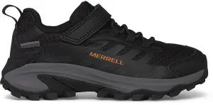 Schuhe Merrell Merrell Moab Speed 2 A/C Wasserdichte Kindersportschuhe - Schwarz