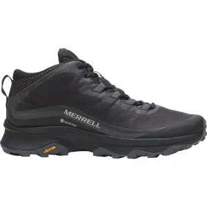 Schuhe Merrell Merrell Moab Speed Mid GORE-TEX Herren Wanderstiefel - Schwarz