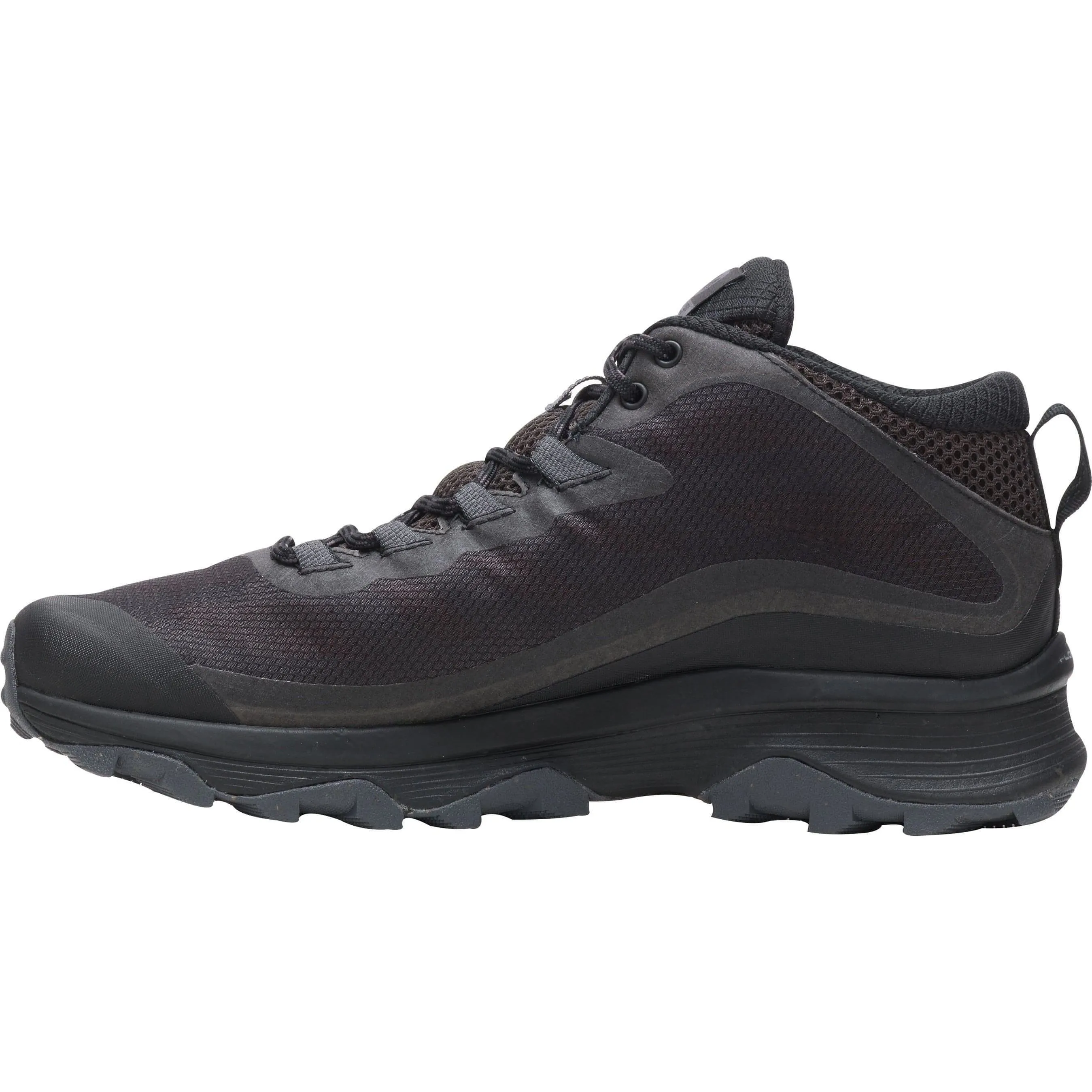 Schuhe Merrell Merrell Moab Speed Mid GORE-TEX Herren Wanderstiefel - Schwarz