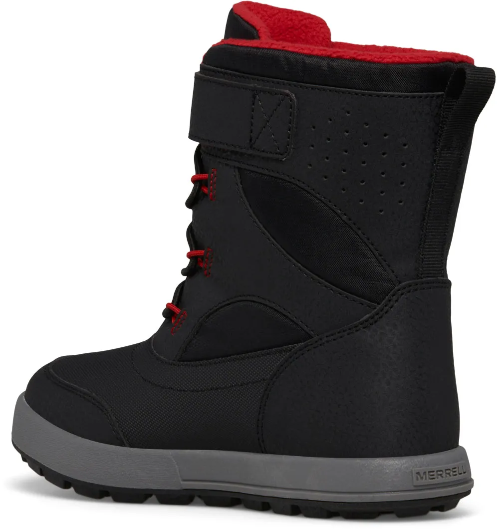 Schuhe Merrell Merrell Snow Storm 3.0 Kinder Wasserdichte Stiefel - Schwarz
