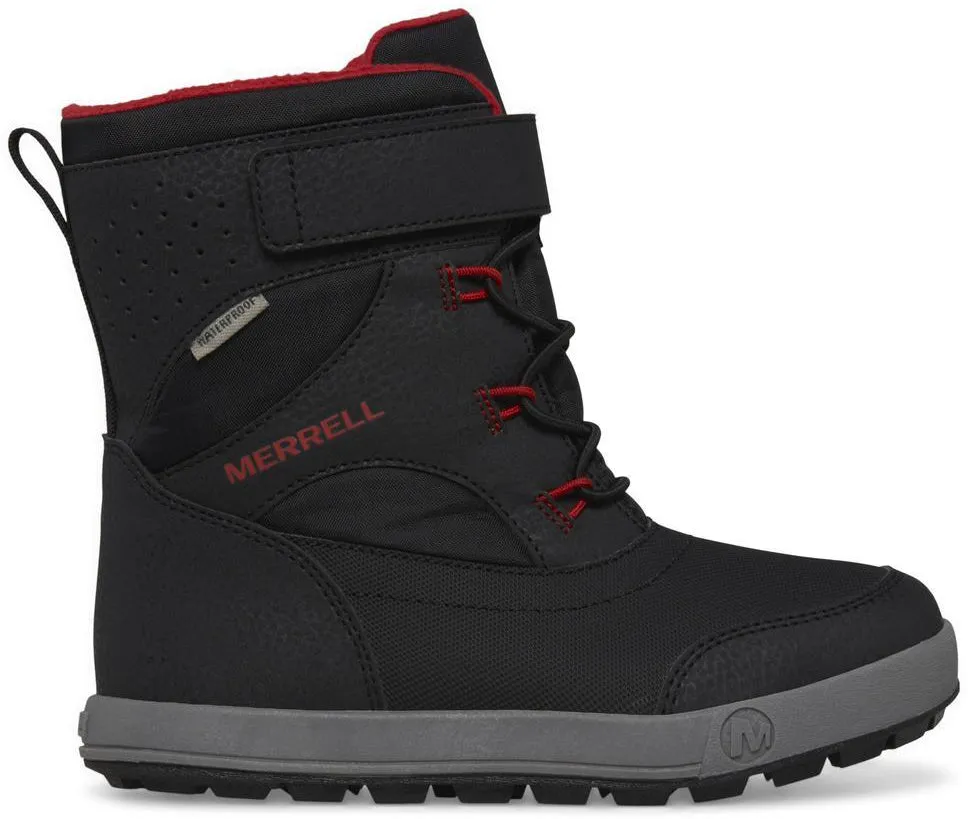 Schuhe Merrell Merrell Snow Storm 3.0 Kinder Wasserdichte Stiefel - Schwarz