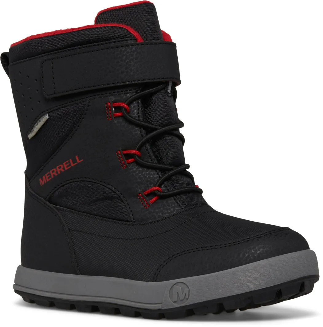 Schuhe Merrell Merrell Snow Storm 3.0 Kinder Wasserdichte Stiefel - Schwarz