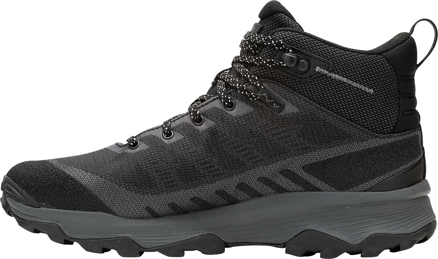 Schuhe Merrell Merrell Speed Eco Mid wasserdichte Herren Wanderstiefel - Schwarz