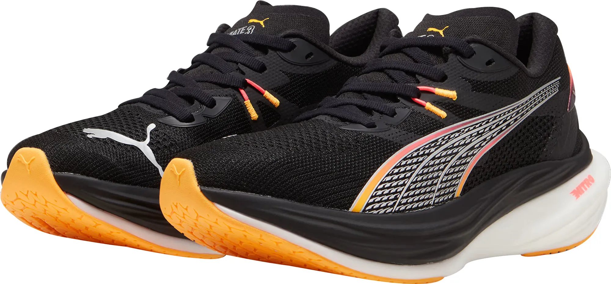 Puma Deviate Nitro 3 Herren Laufschuhe - Schwarz