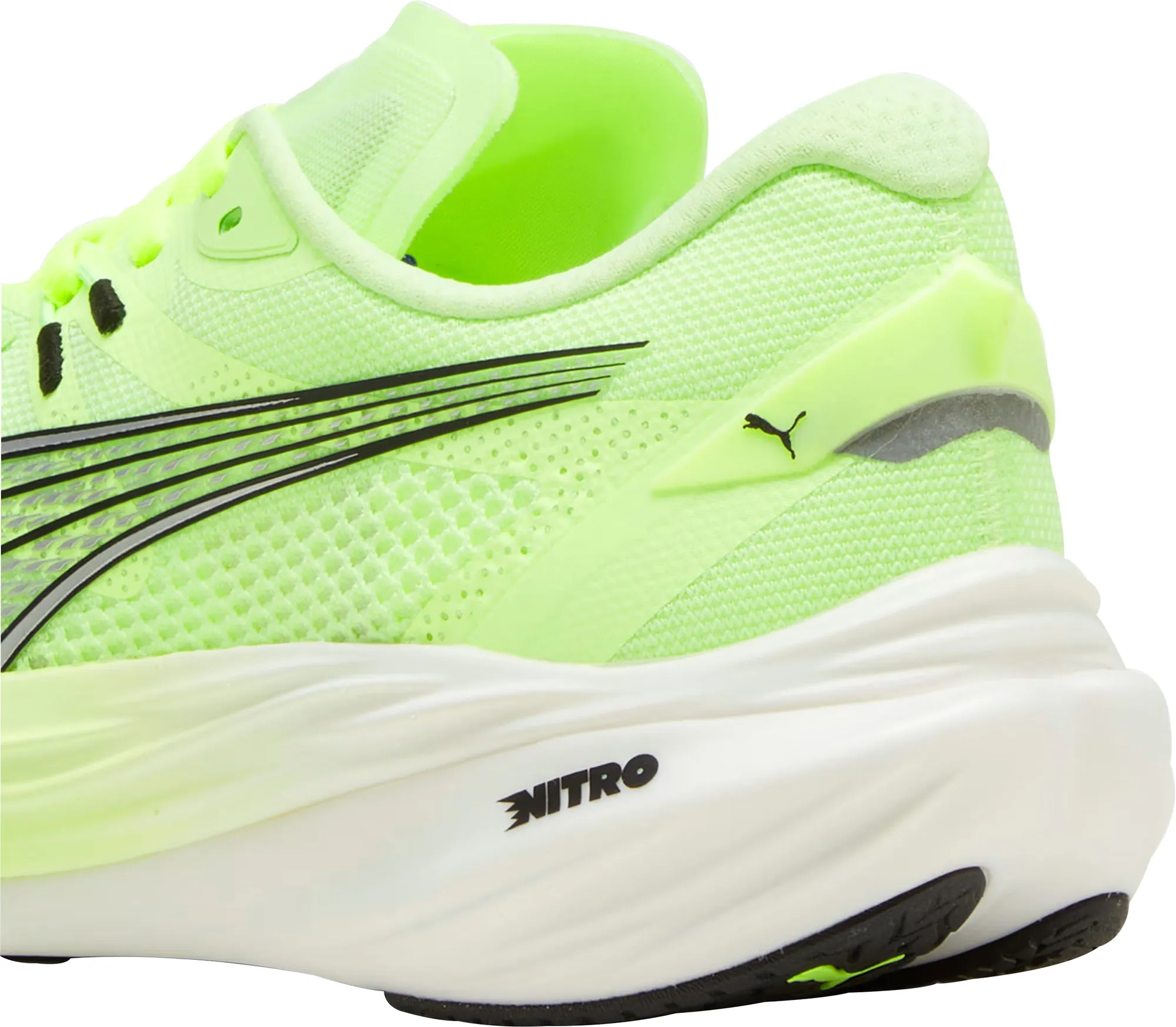 Puma Deviate Nitro 3 Herren Laufschuhe - Grün