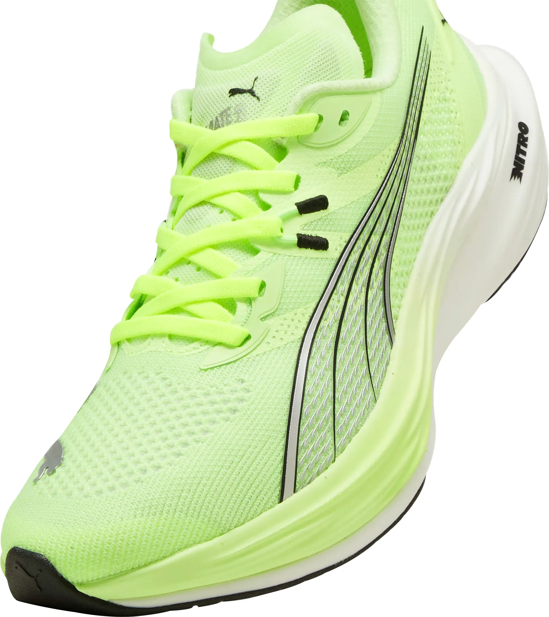 Puma Deviate Nitro 3 Herren Laufschuhe - Grün
