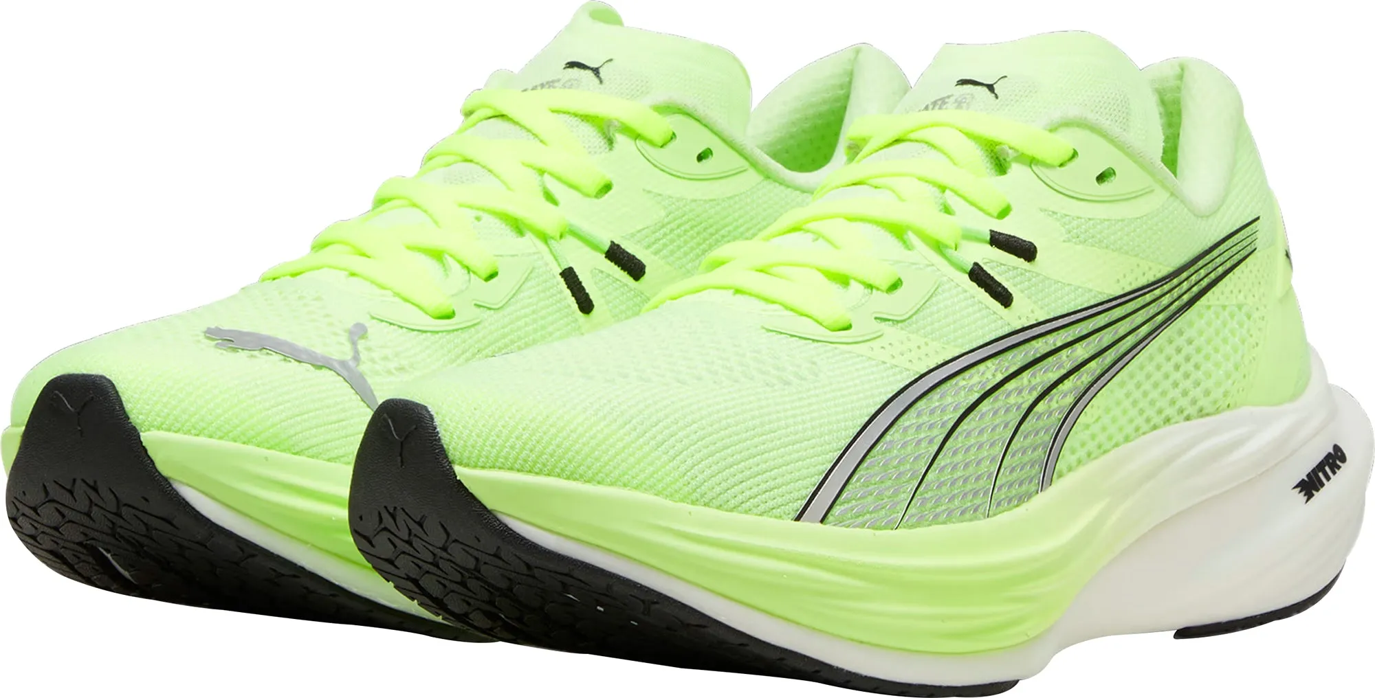 Puma Deviate Nitro 3 Herren Laufschuhe - Grün