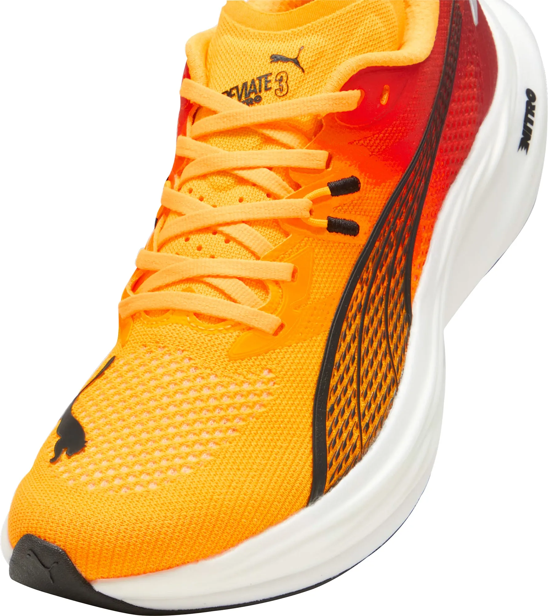 Puma Deviate Nitro 3 Herren Laufschuhe - Orange