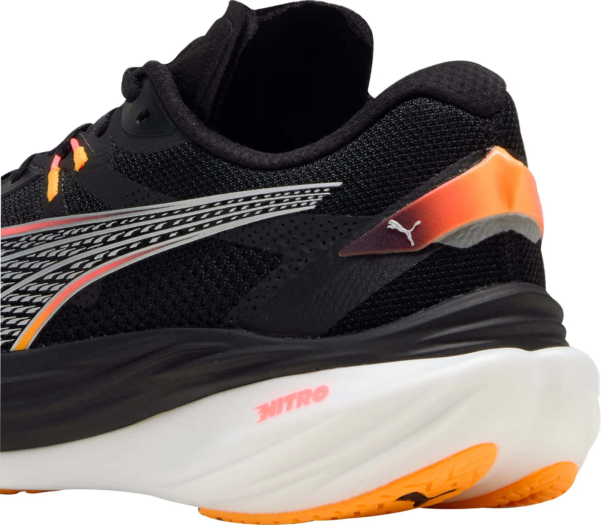 Puma Deviate Nitro 3 WIDE FIT Herren Laufschuhe - Schwarz