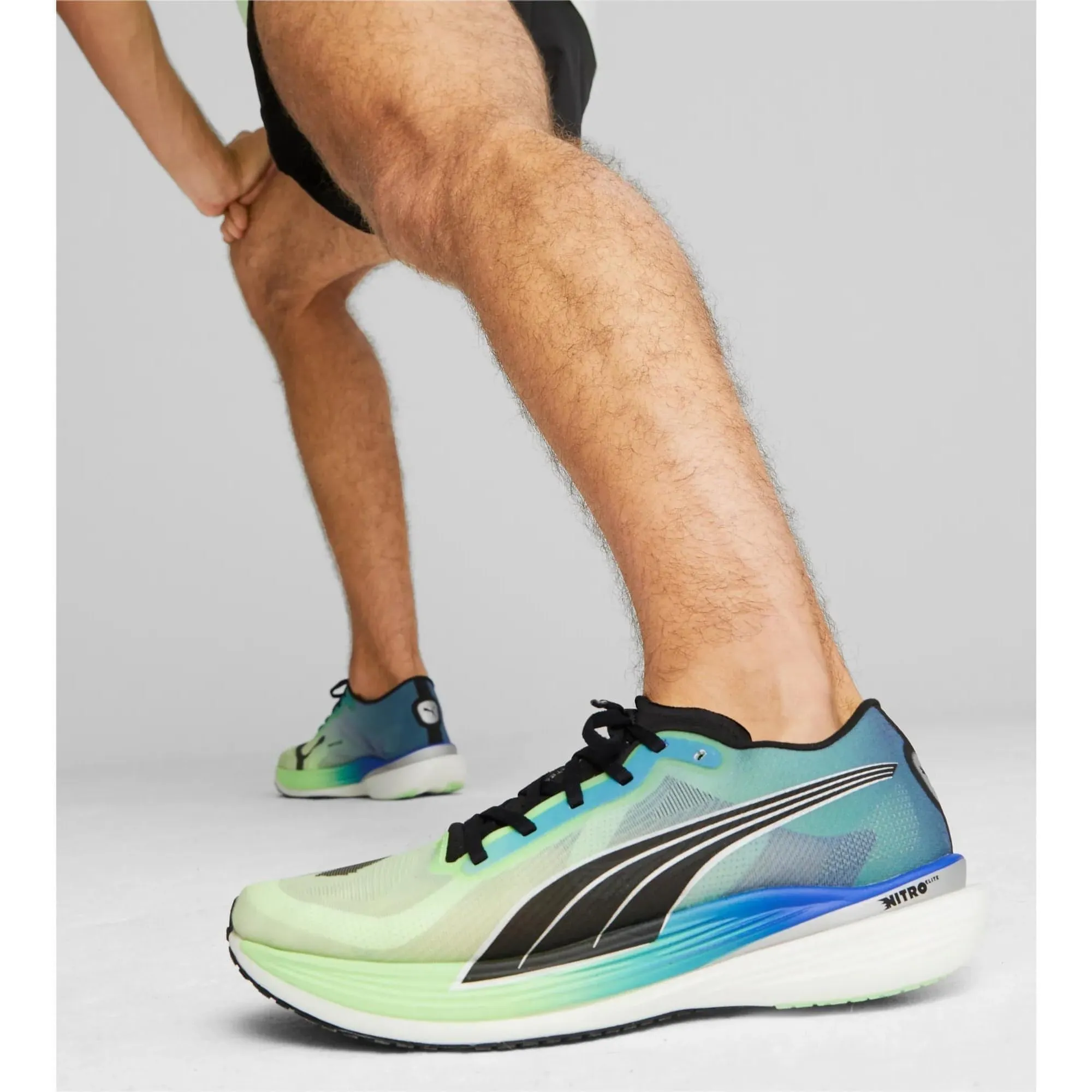 Puma Deviate Nitro Elite 2 Herren Laufschuhe - Grün