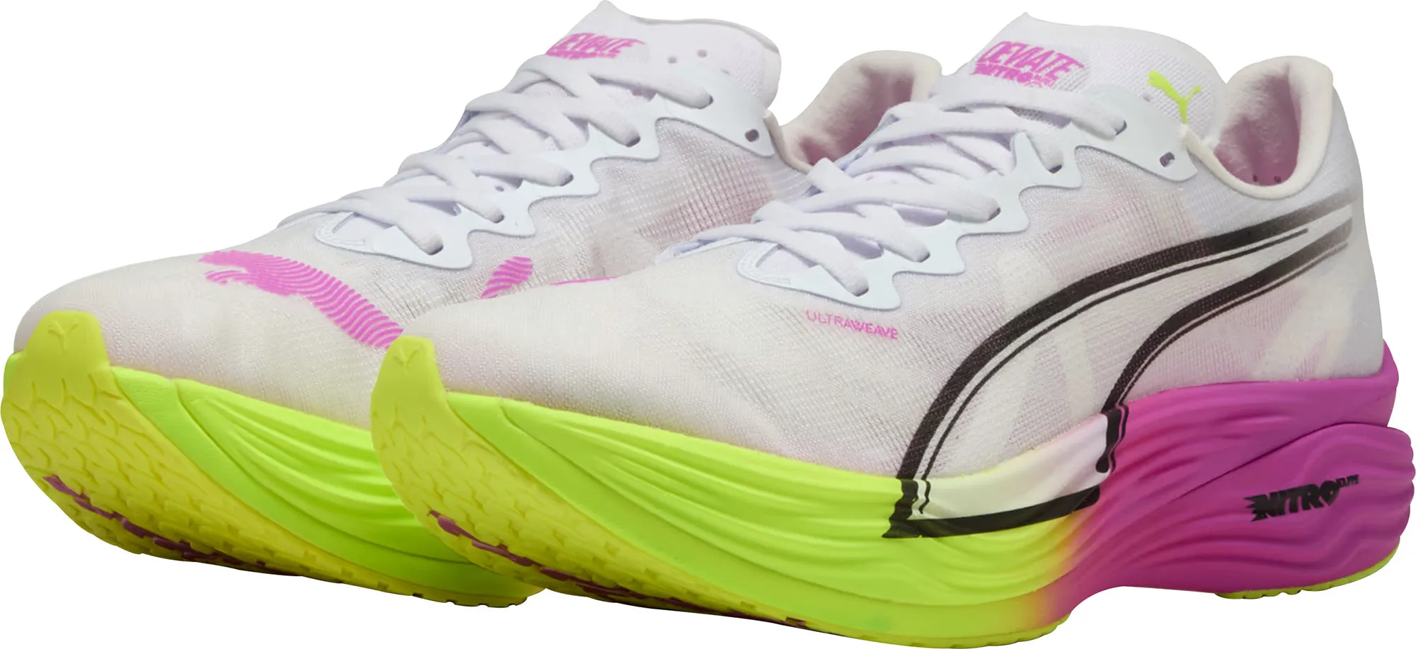 Puma Deviate Nitro Elite 3 Herren Laufschuhe - Weiß