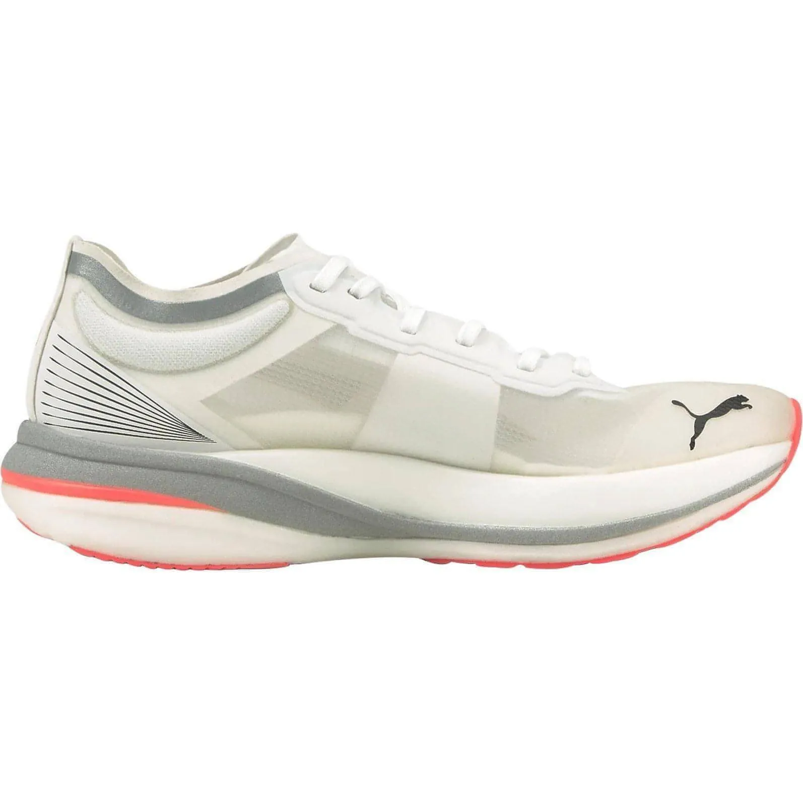 Puma Deviate Nitro Elite Racer Herren Laufschuhe - Weiß