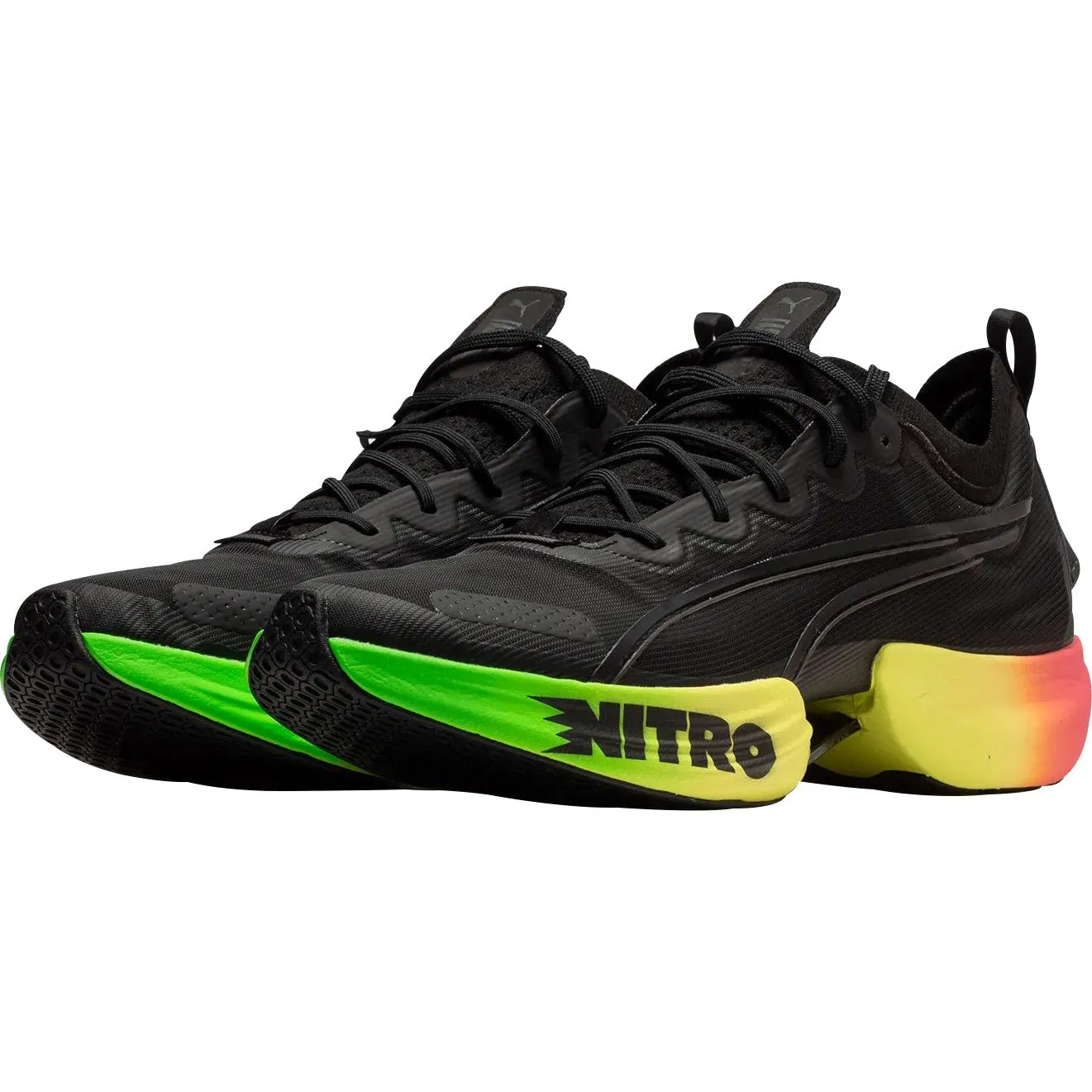 Puma Fast-R Nitro Elite Herren Laufschuhe - Schwarz