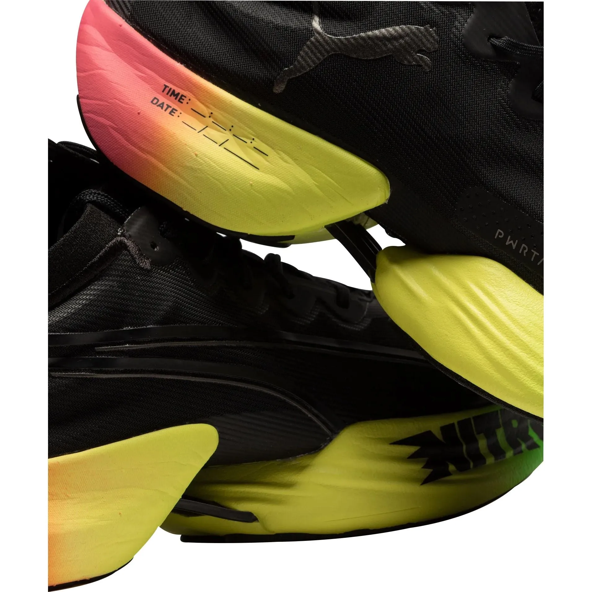 Puma Fast-R Nitro Elite Herren Laufschuhe - Schwarz
