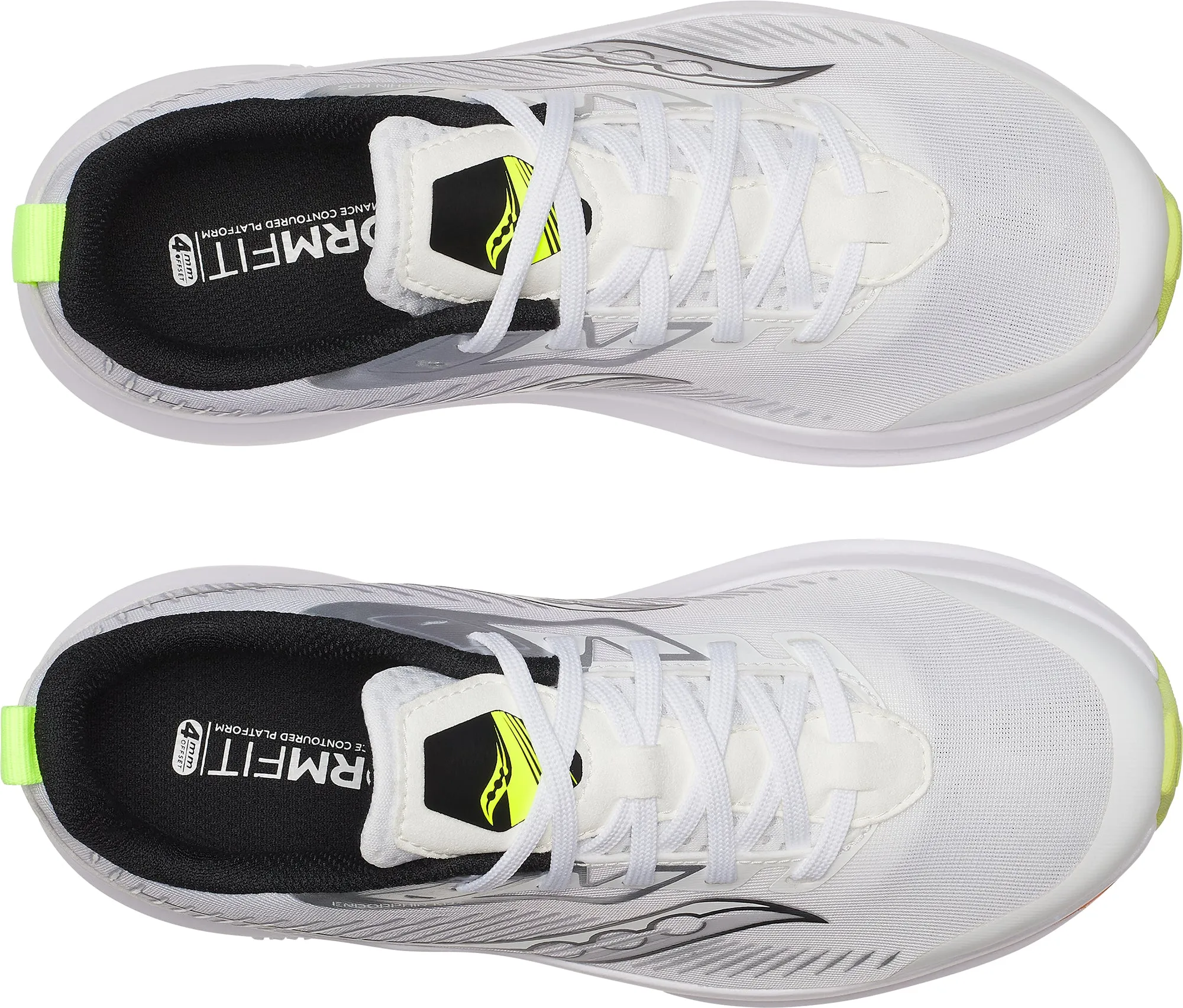 Schuhe Saucony Saucony Endorphin KDZ Junior Laufschuhe - Weiß