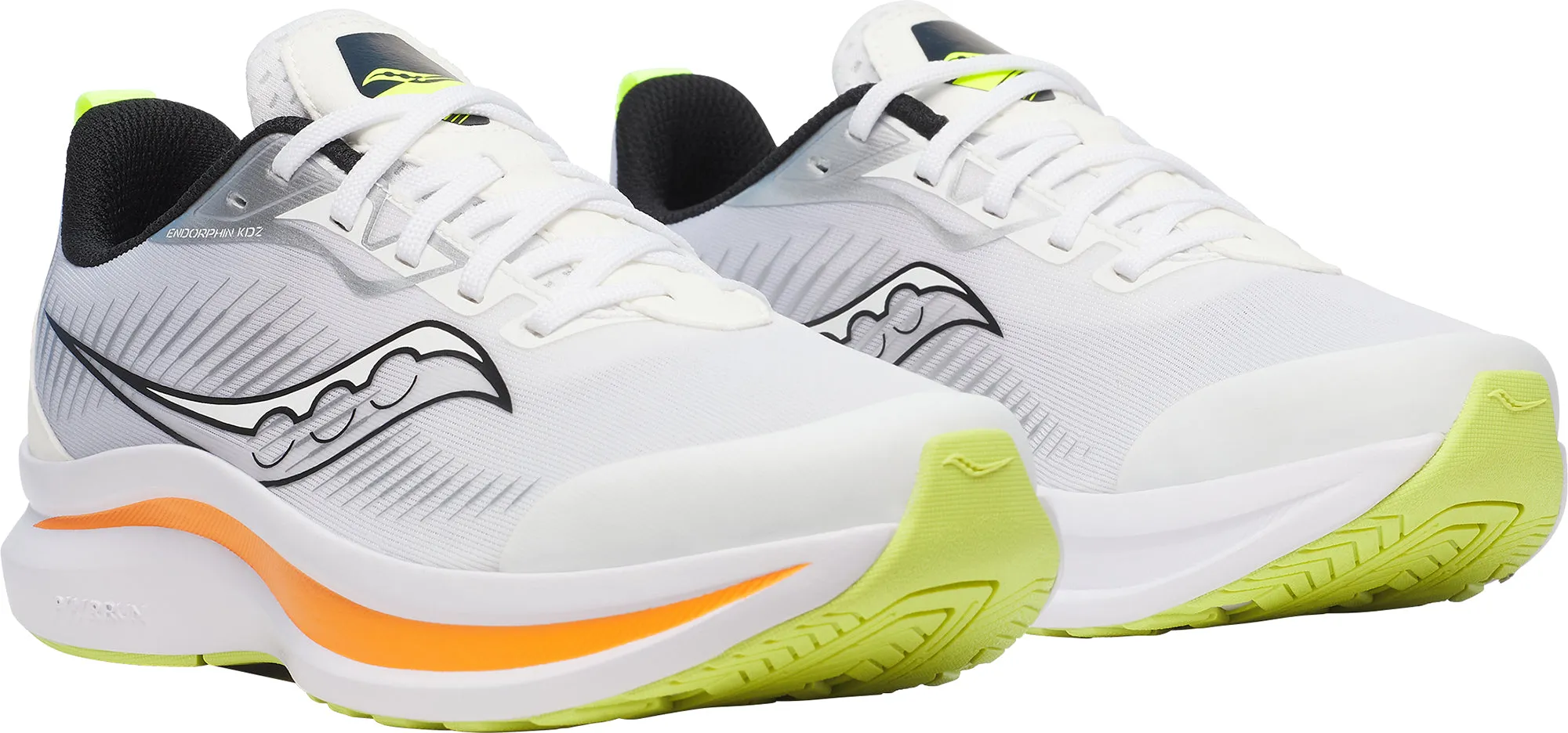 Schuhe Saucony Saucony Endorphin KDZ Junior Laufschuhe - Weiß