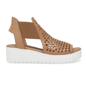 Silent D Damen Odeya Leder in Braun