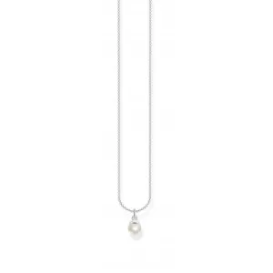 Silberne Perlenkette 45cm KE2076-082-14-L45v Thomas Sabo Ketten