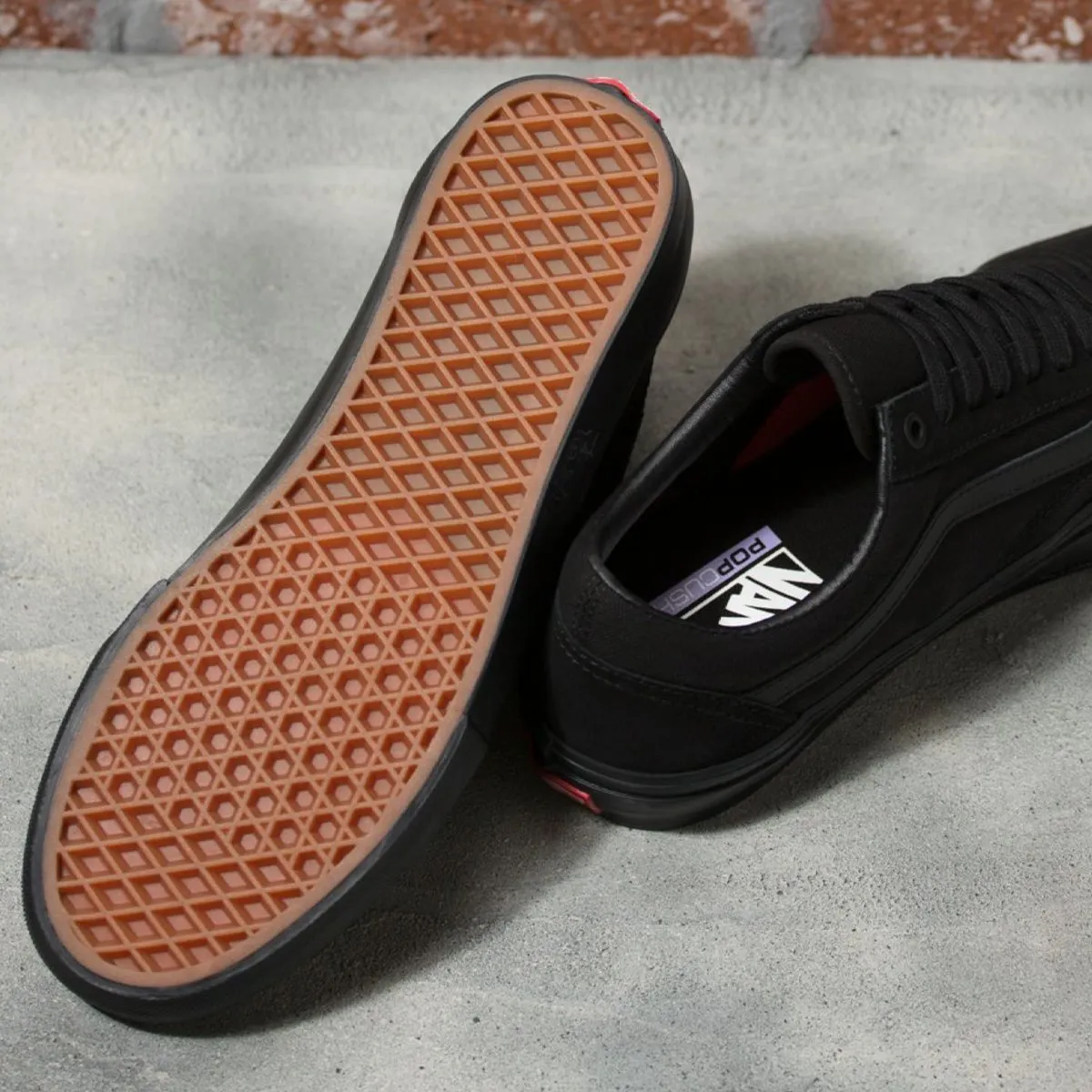 Skate Old Skool Schuh - Schwarz/Schwarz
