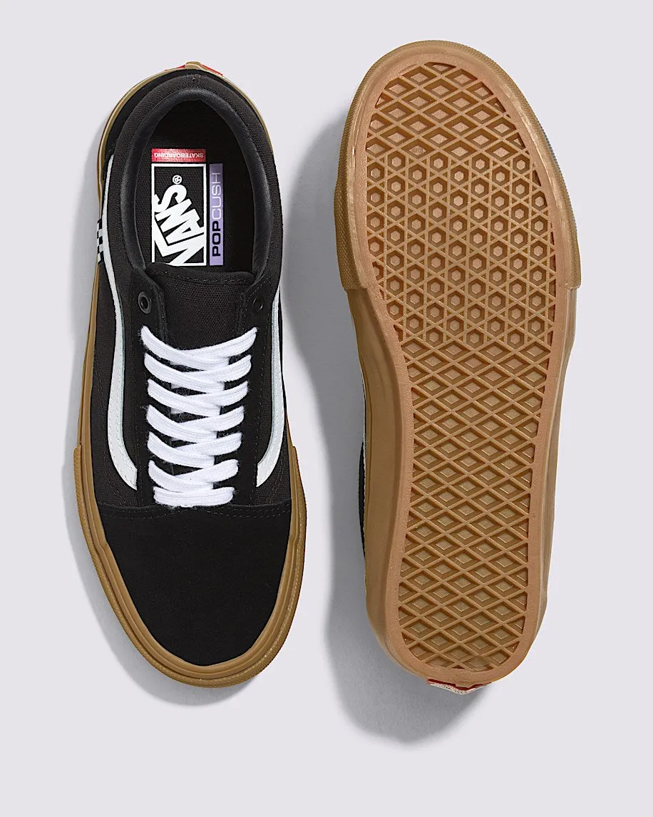 Skate Old Skool Schuh - Schwarz/Gummi