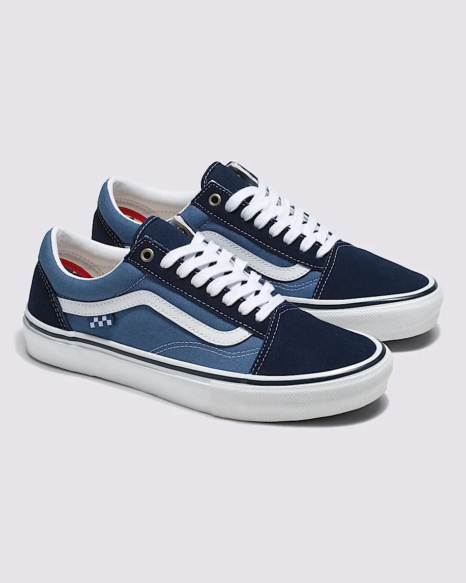 Skate Old Skool Schuh - Marineblau/Weiß