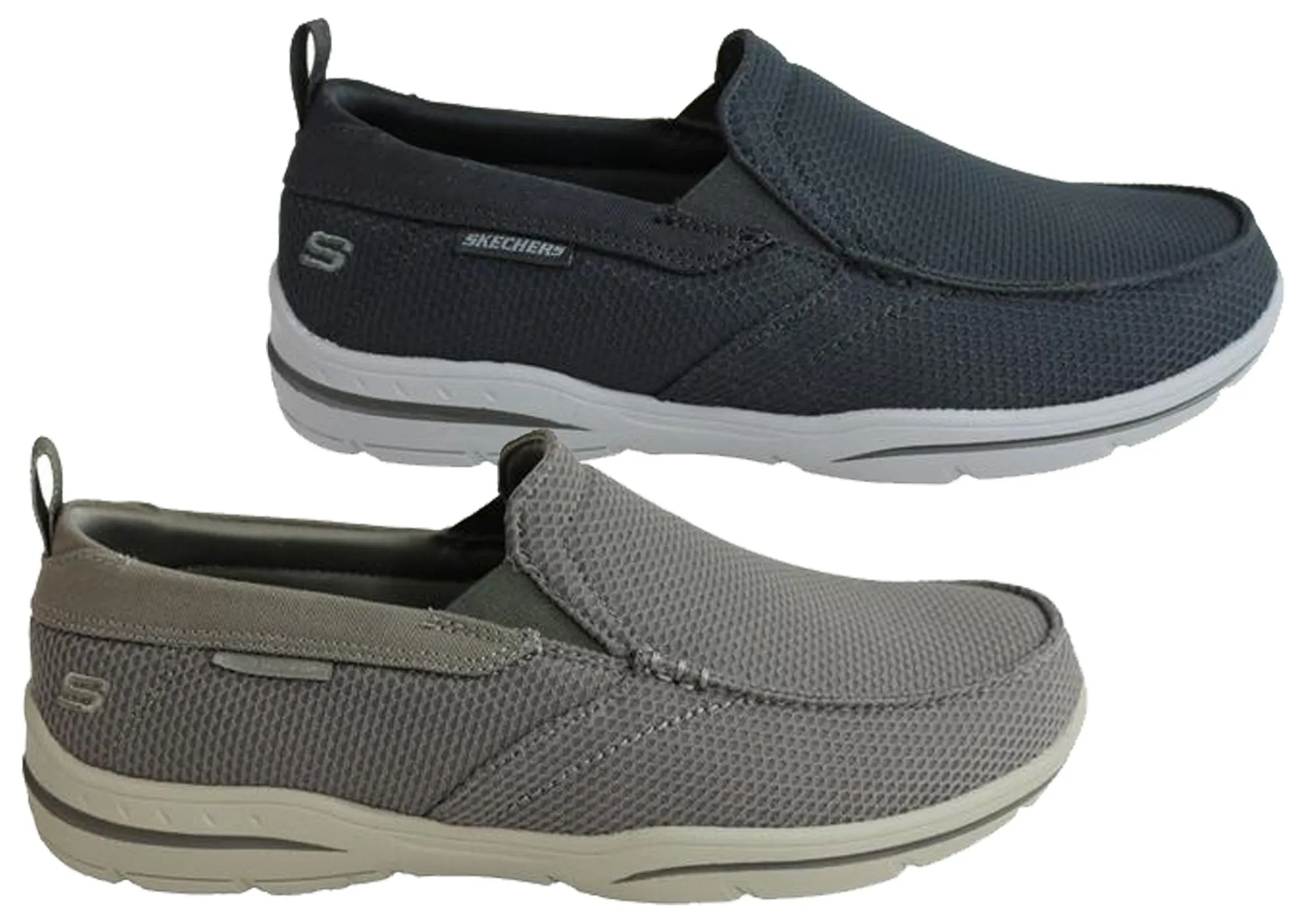 Skechers Herren Harper Walton Relaxed Fit Memory Foam Weite Passform Schuhe Skechers Schuhe