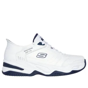Skechers Schuhe Herren Skechers Slip-ins RF: Durham-Delvor Weiß/Blau