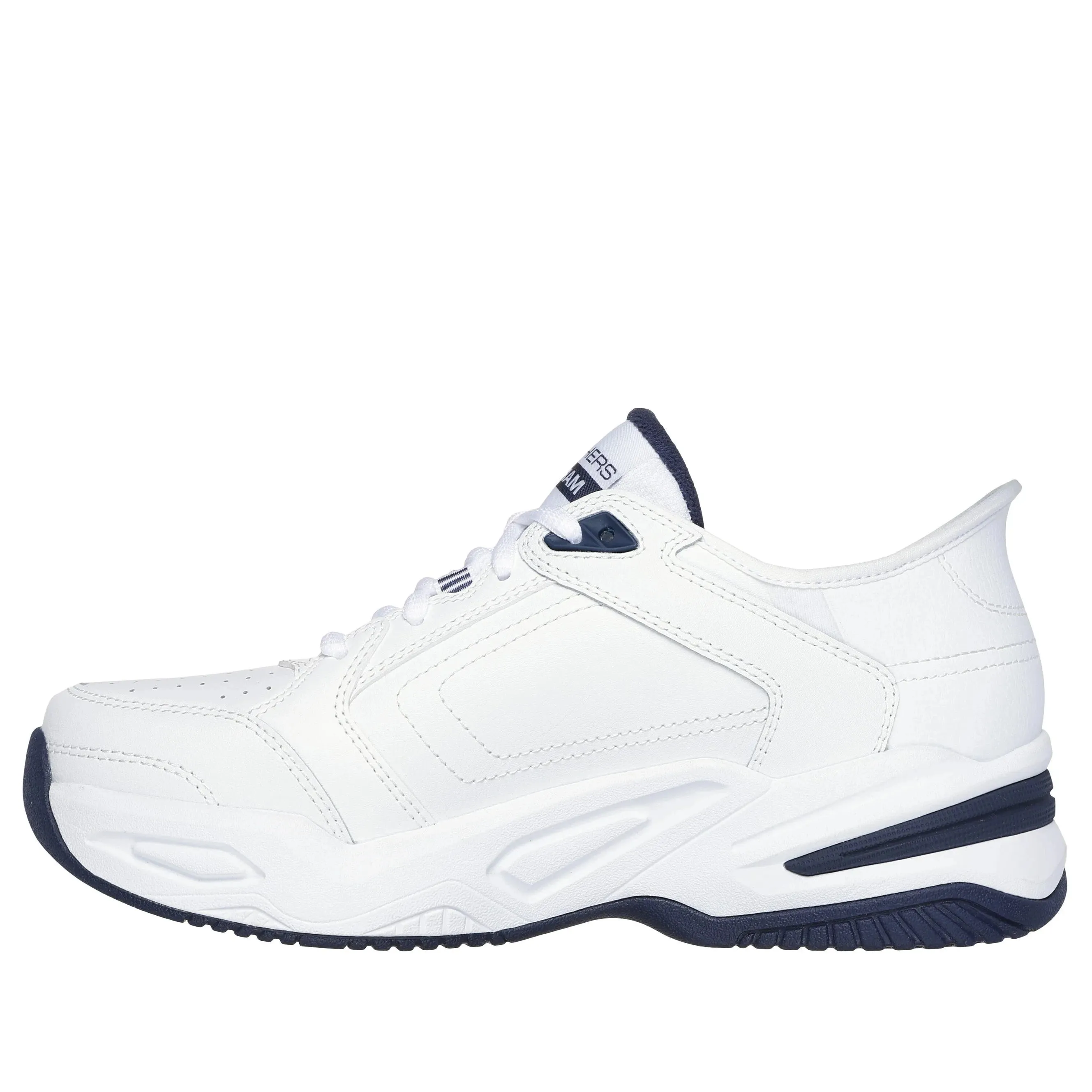 Skechers Schuhe Herren Skechers Slip-ins RF: Durham-Delvor Weiß/Blau
