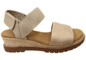 Skechers Damen BOBS Desert Chill Bequeme Memory Foam Sandalen Skechers Schuhe