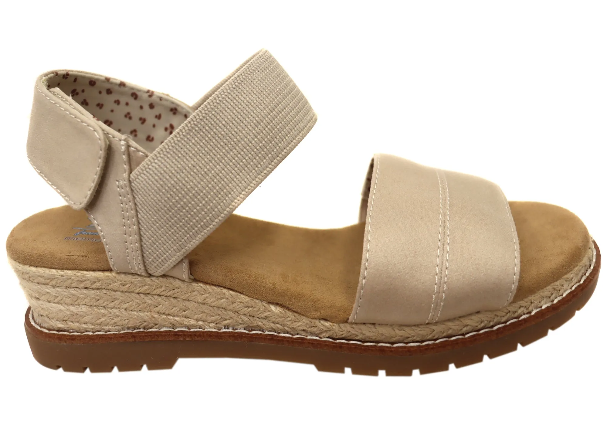 Skechers Damen BOBS Desert Chill Bequeme Memory Foam Sandalen Skechers Schuhe