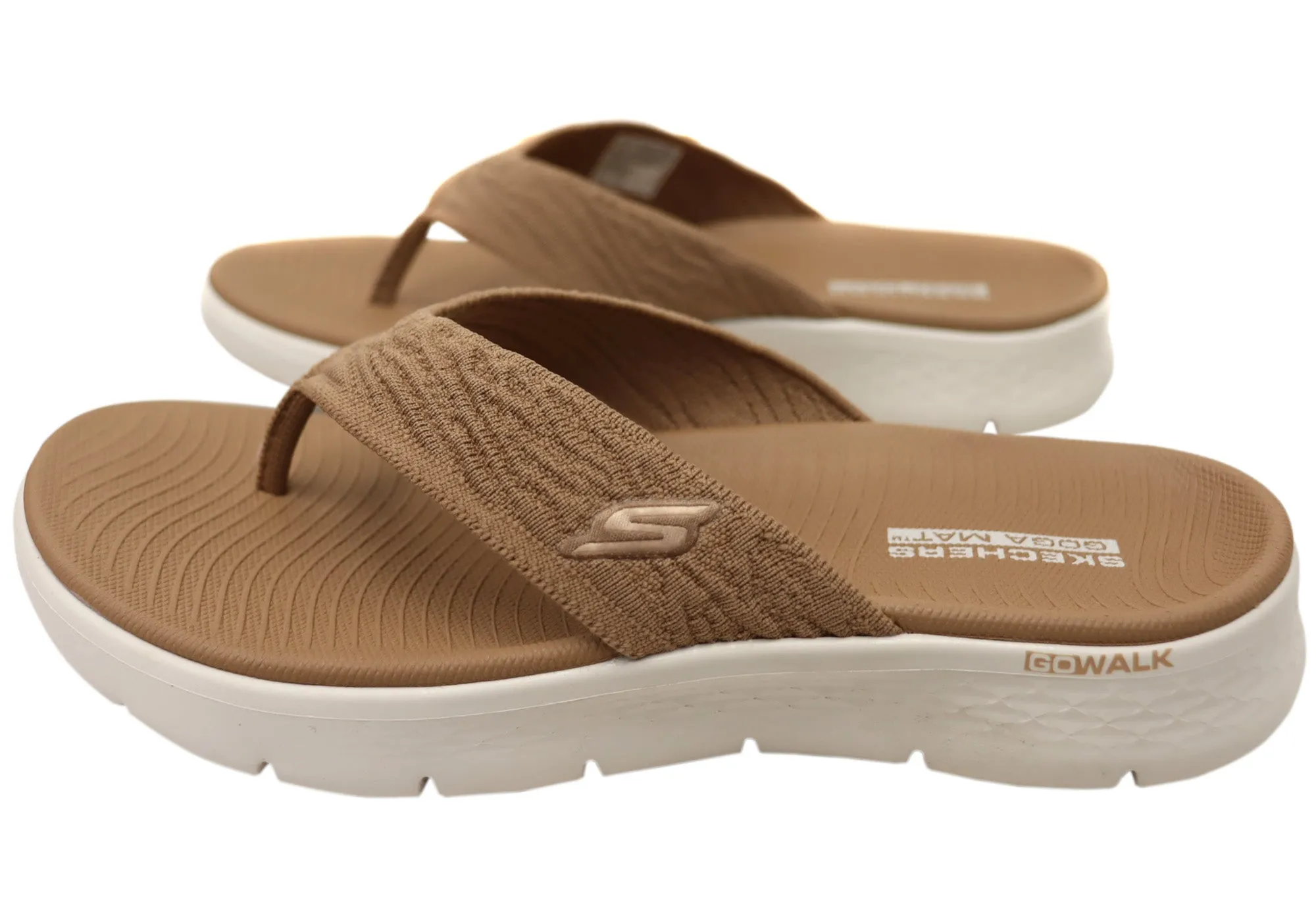 Skechers Damen GOwalk Flex Sandal Splendor Bequeme Flip-Flops Skechers Schuhe