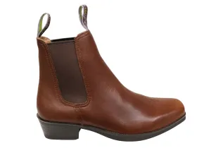 Slatters Ranch Herren Bequeme Leder-Stiefel Slatters Schuhe