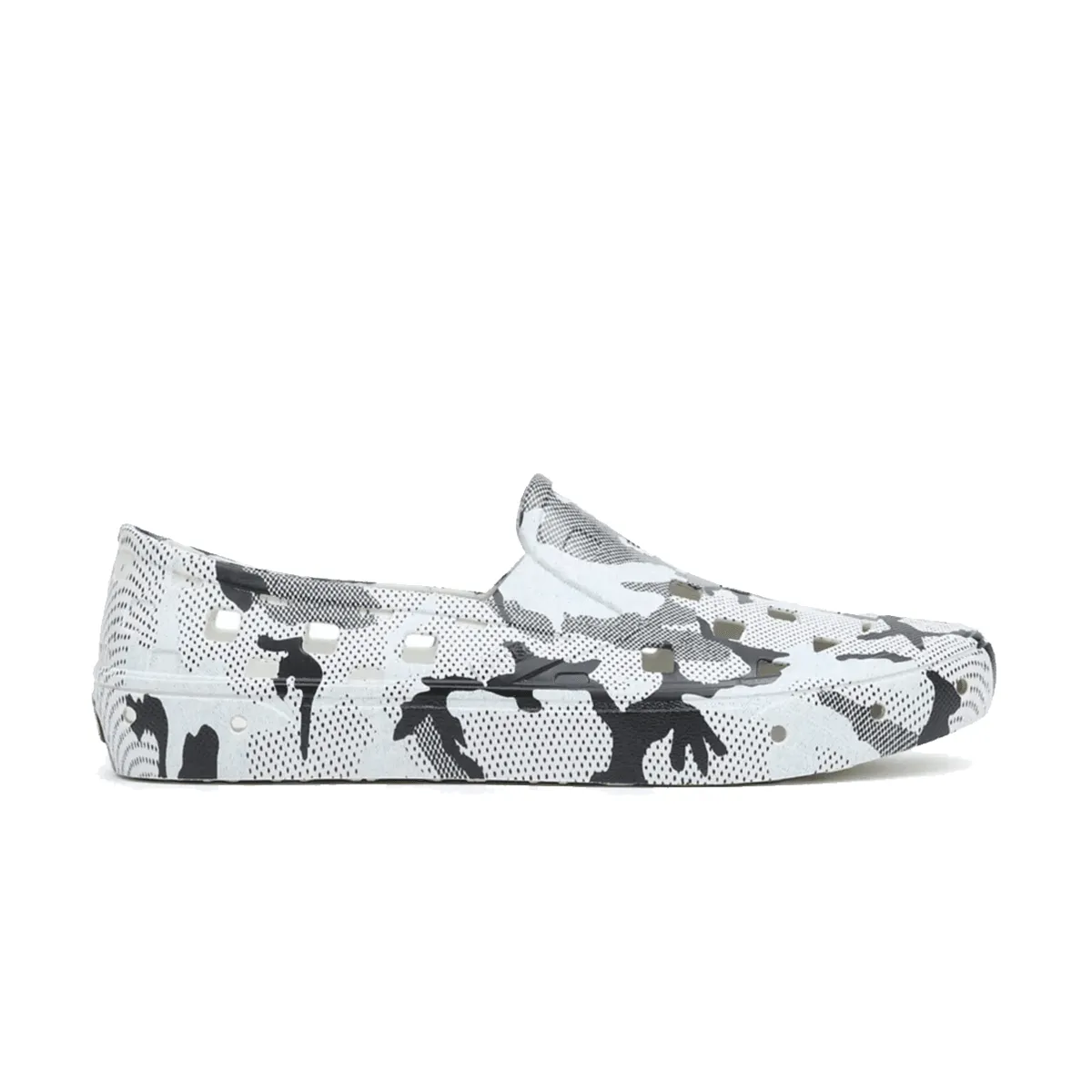 Slip-On Trk 'Grau Weiß'