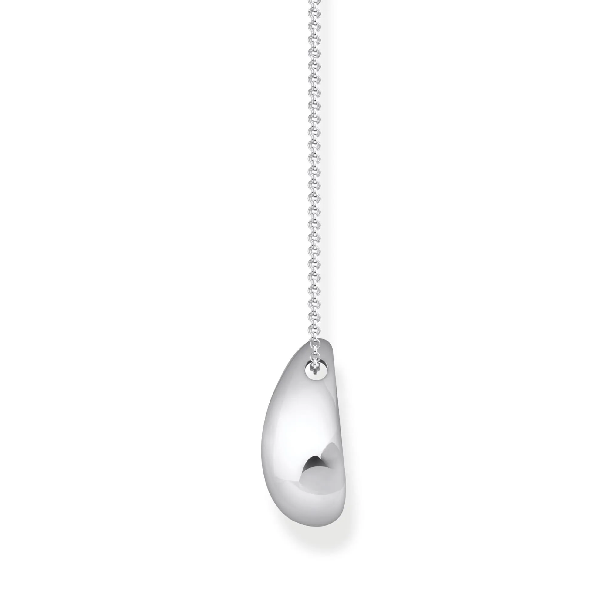 Sterling Silber Kühnheit Eleganz Organisch Tropfenförmige Halskette KE2281-001-21 Thomas Sabo Halsketten