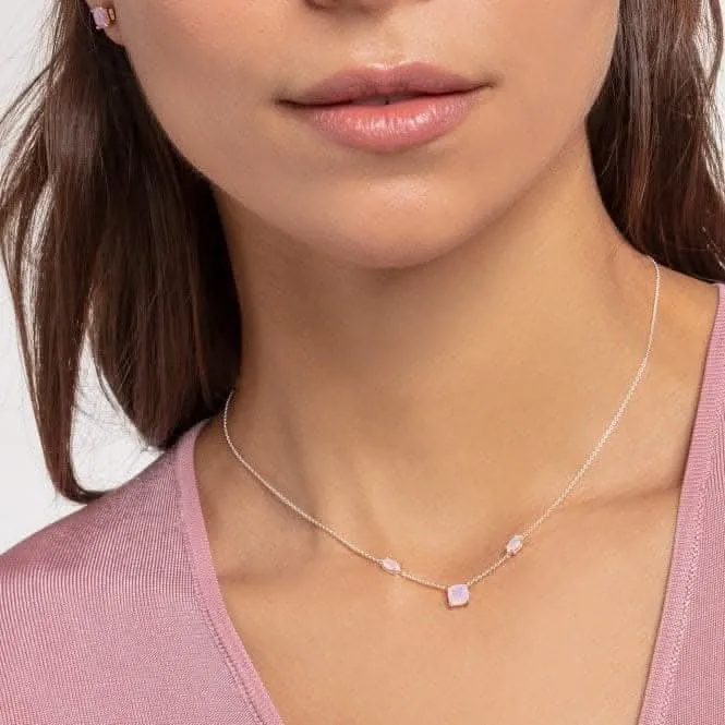 Sterling Silber Opalfarbene Vintage Halskette KE1952-699-7-L45v Thomas Sabo Halsketten