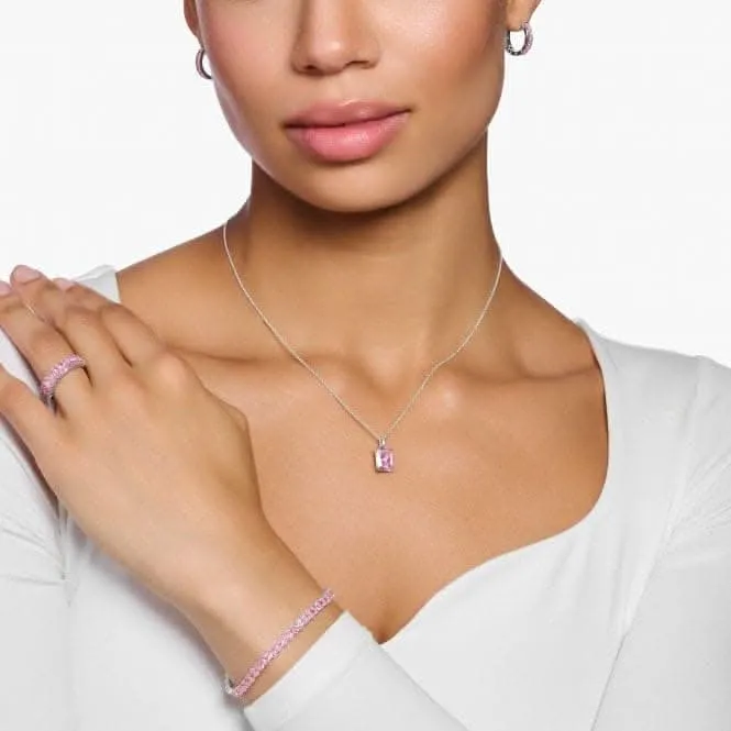 Sterling Silber Pink Stein Halskette KE2089-051-9 Thomas Sabo Halsketten