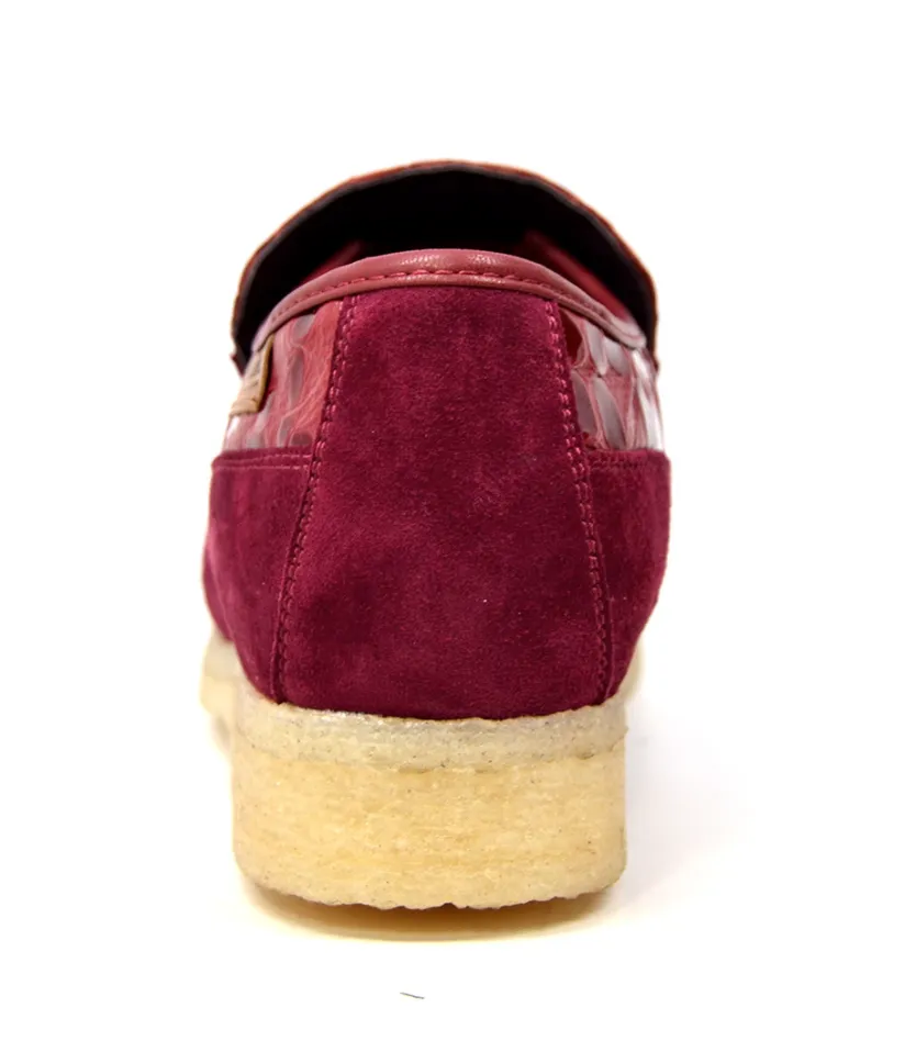 Stone by British Collection - Lederschuh & Wildlederschuh mit Bleich-Crepe-Sohle