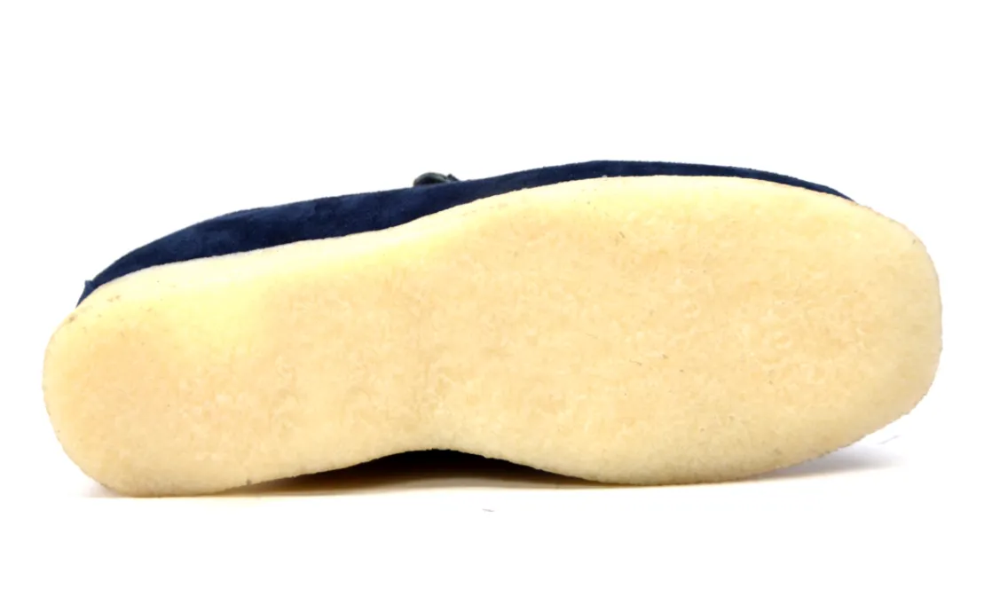 Stone by British Collection - Lederschuh & Wildlederschuh mit Bleich-Crepe-Sohle