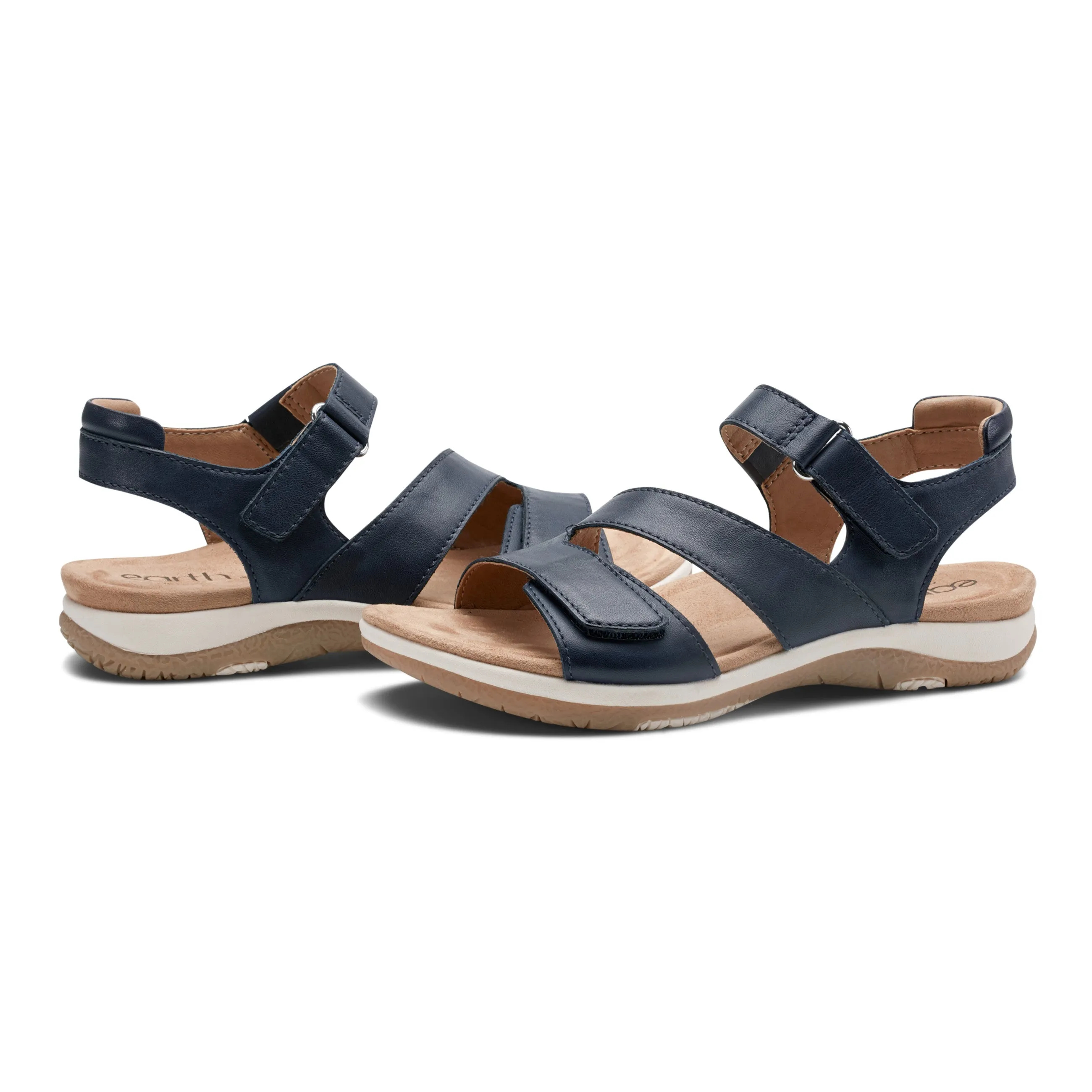 Surreale lässige Riemchen-Sandalen mit Rundkappe