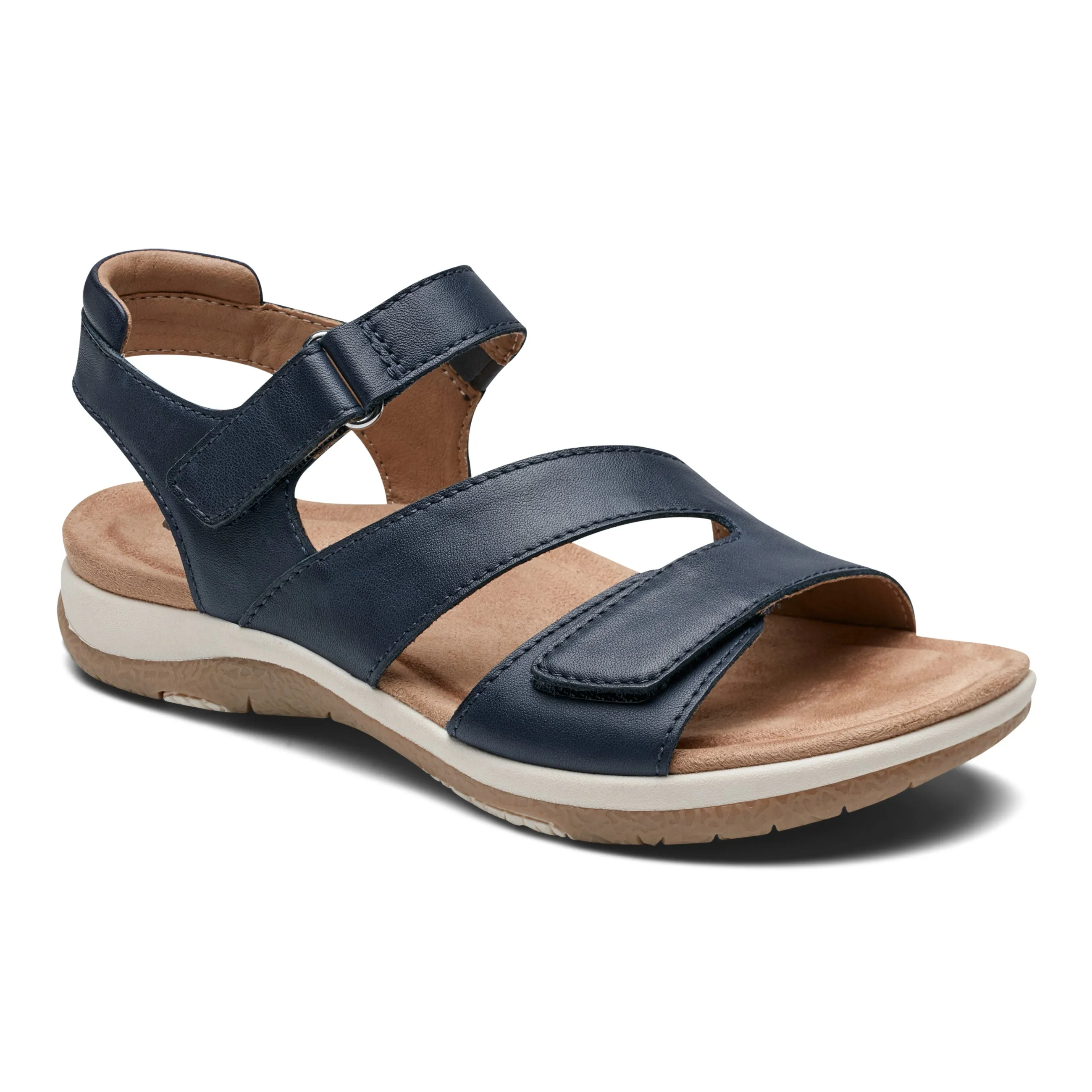 Surreale lässige Riemchen-Sandalen mit Rundkappe