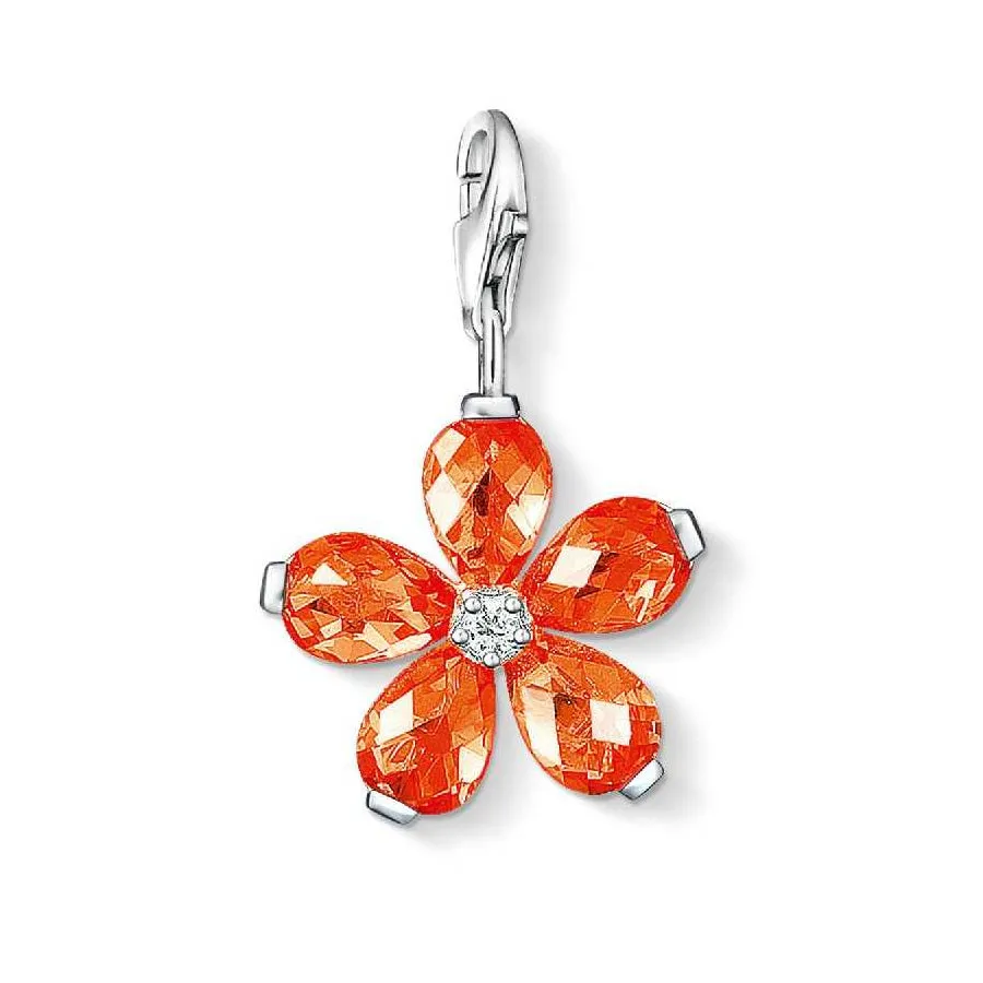 Thomas Sabo Silberner Orangenblüten-Anhänger 0666-051-8